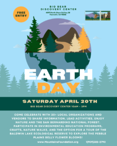 Earth Day Celebration @ Big Bear Discovery Center