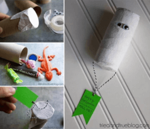 Nature Crafts- Mini Mummy Piñata @ Big Bear Discovery Center