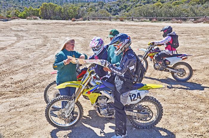 Education riders about save off highway riding